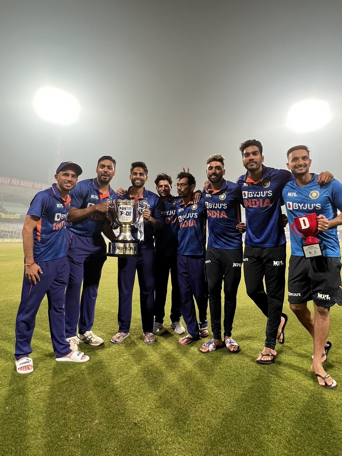 Team India win WI Series