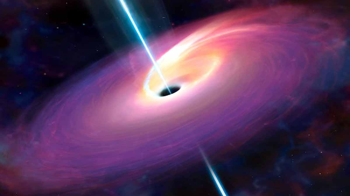 invisible black hole