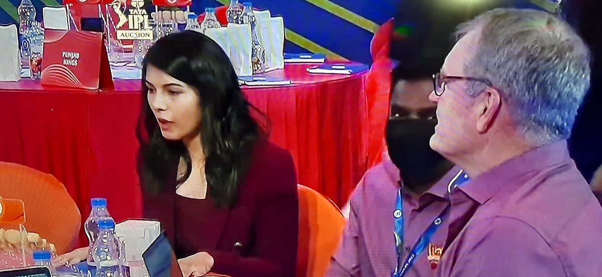 Kaviya in IPL Auction