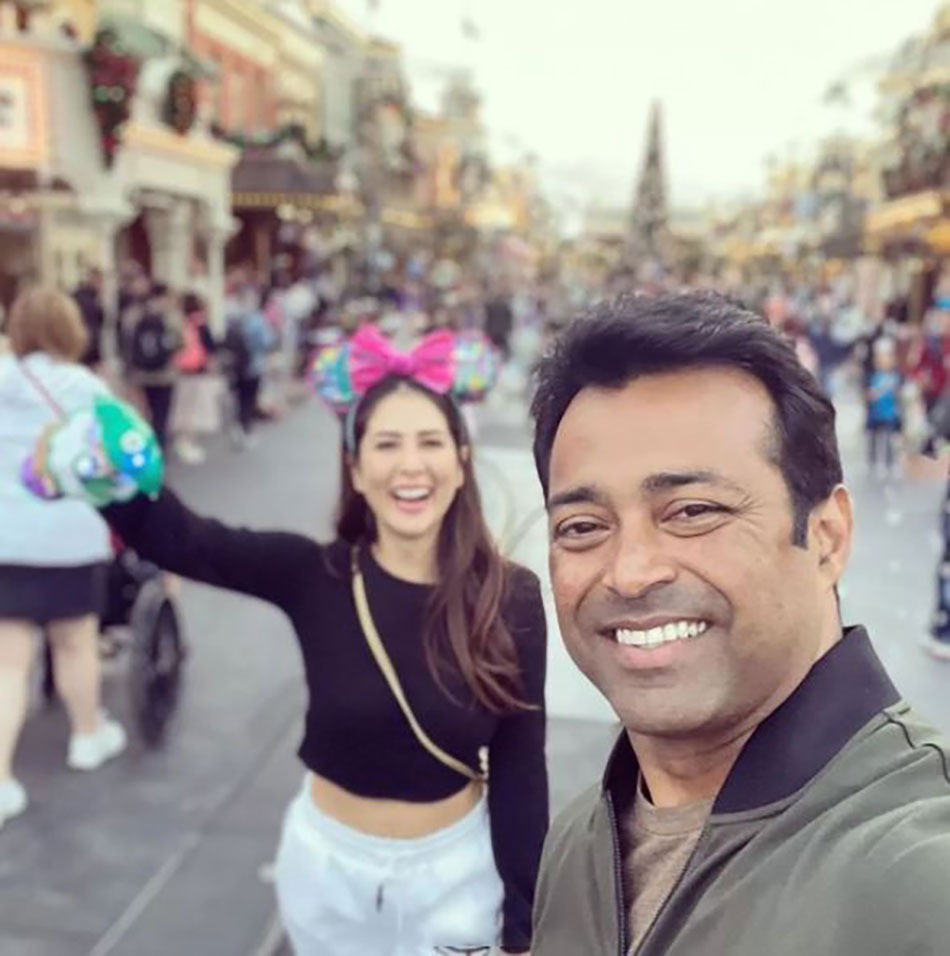 किम शर्मा-लिएंडर पेस 