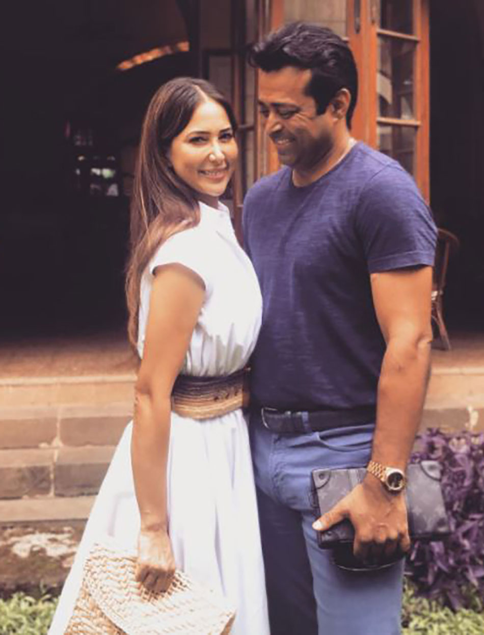 किम शर्मा-लिएंडर पेस 