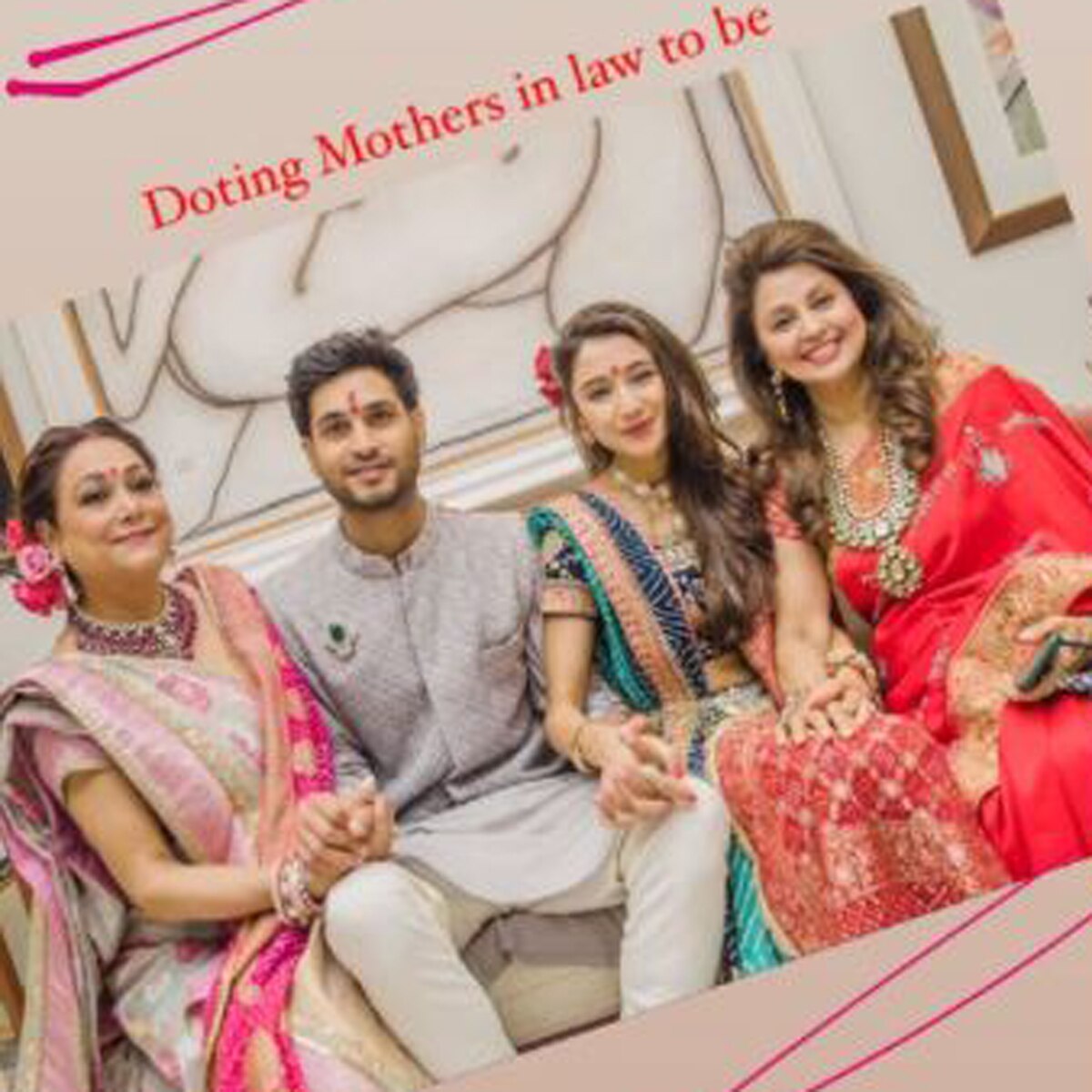 कृशा शाह हल्दी सेरेमनी 