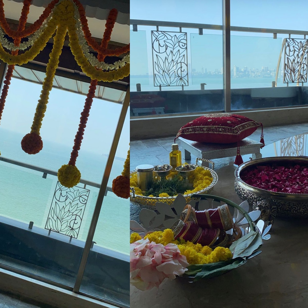 कृशा शाह हल्दी सेरेमनी 