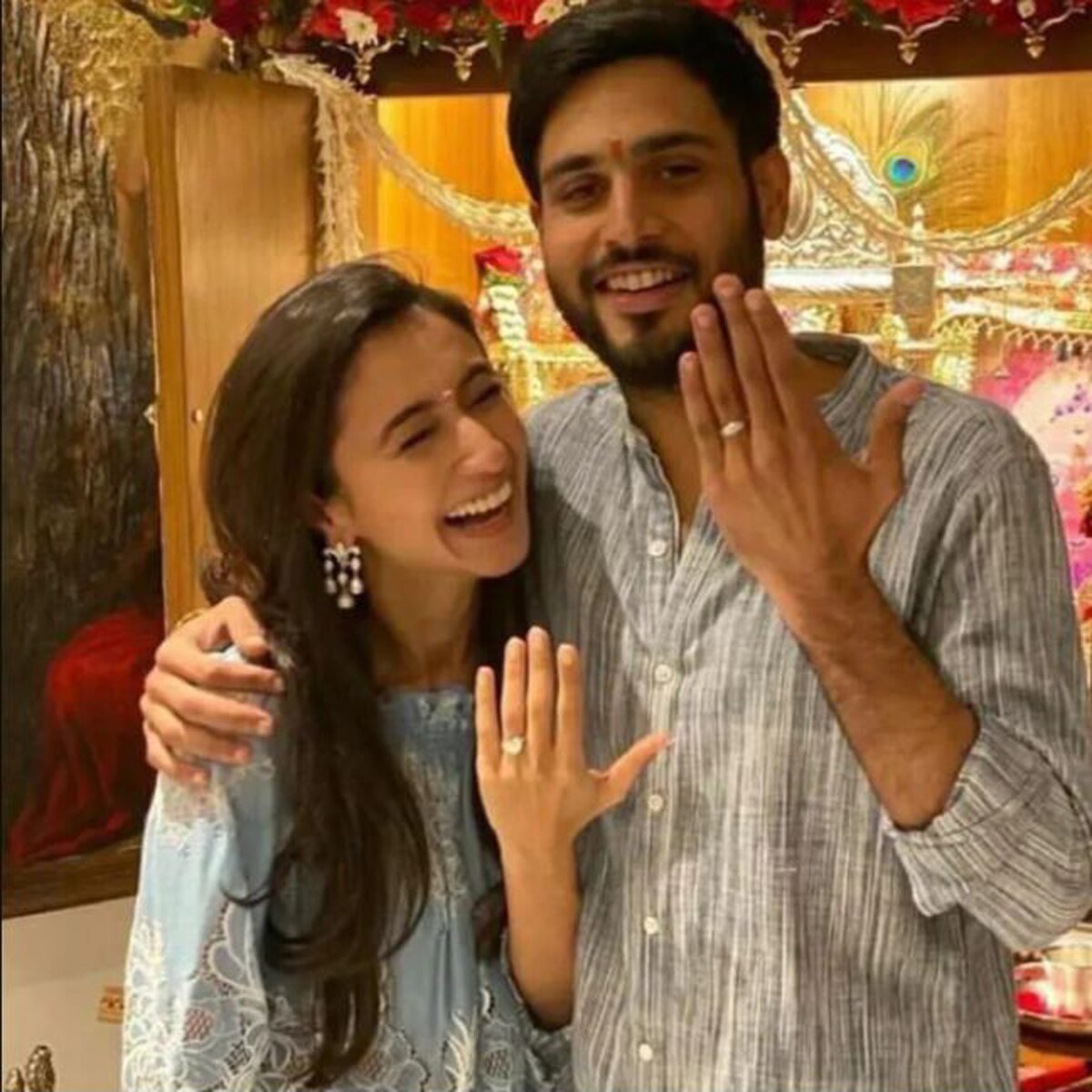 कृशा शाह-अनमोल अंबानी 