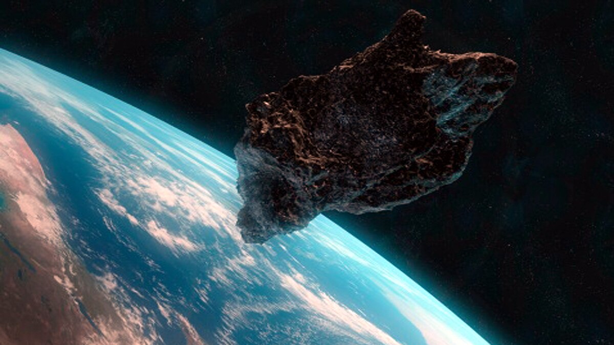 Asteroid Near Earth