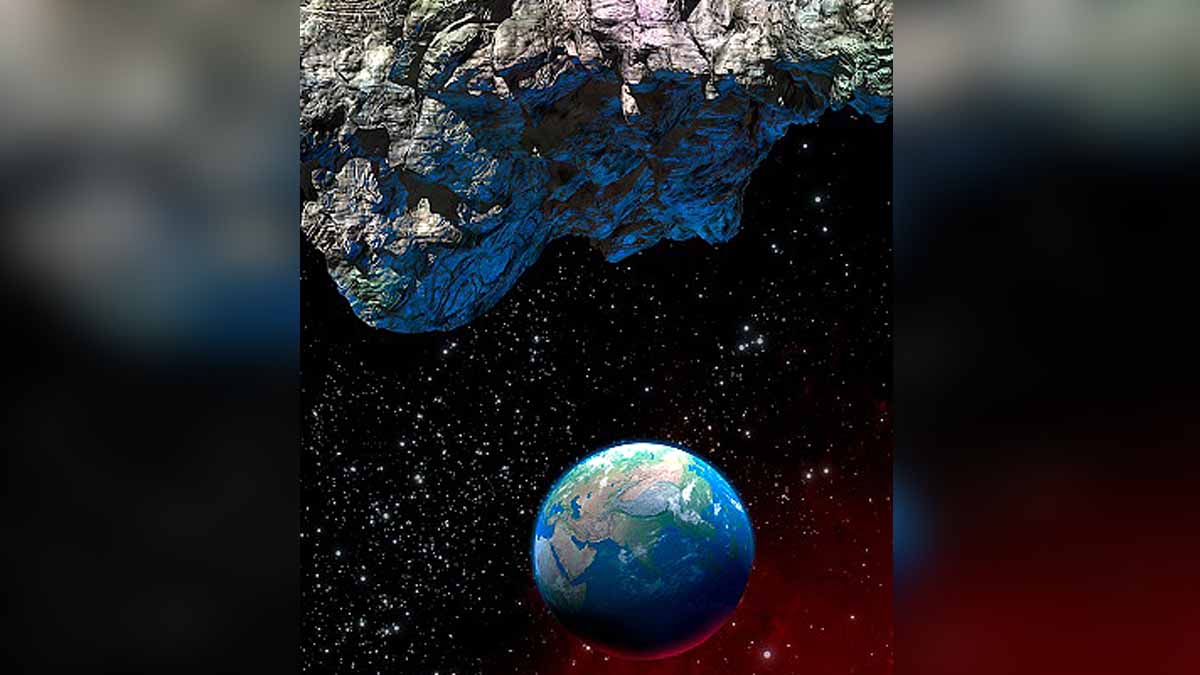 Asteroid Near Earth