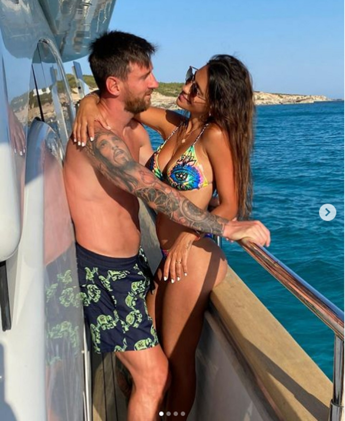 Messi and Wife
