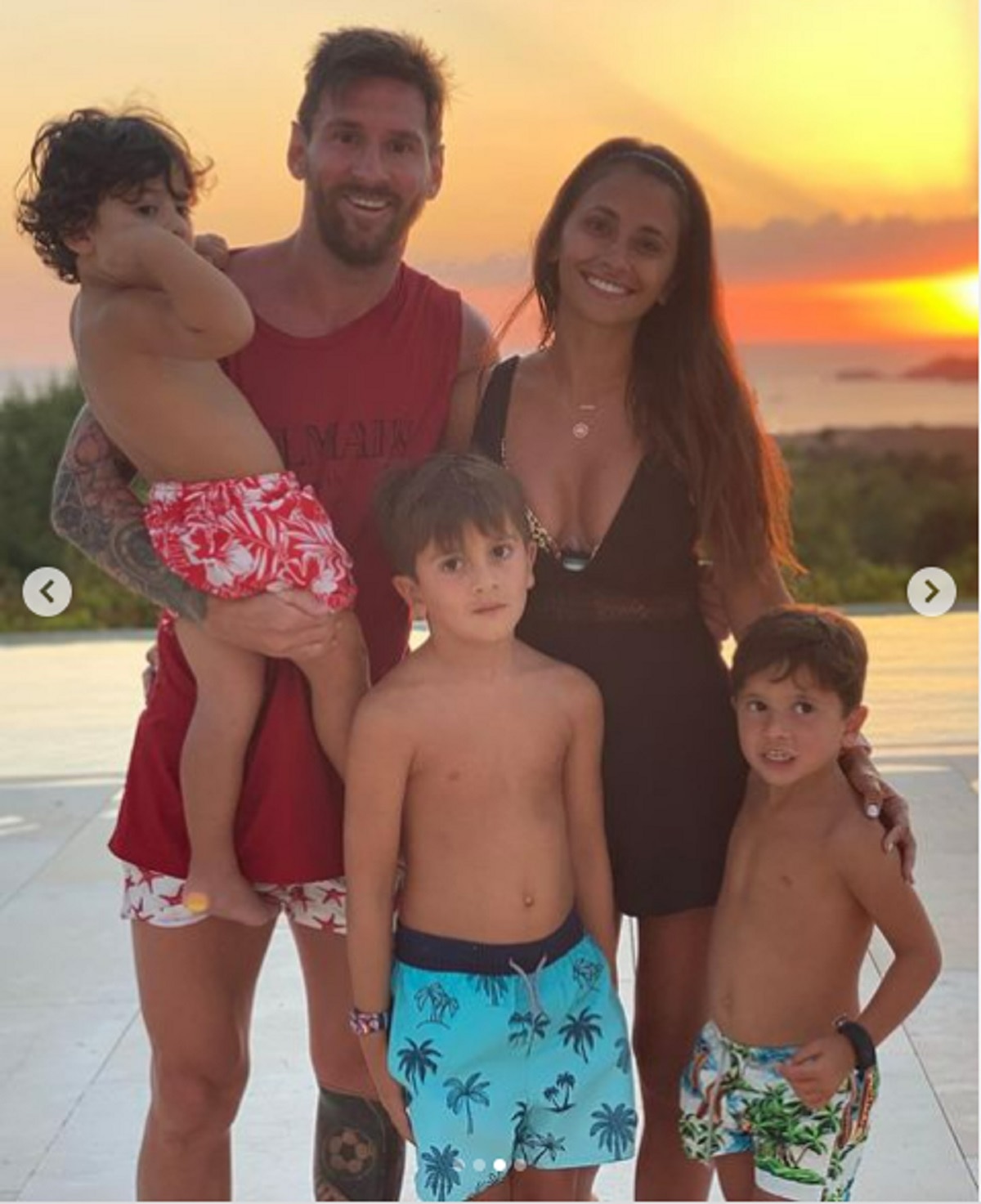 Messi and Family