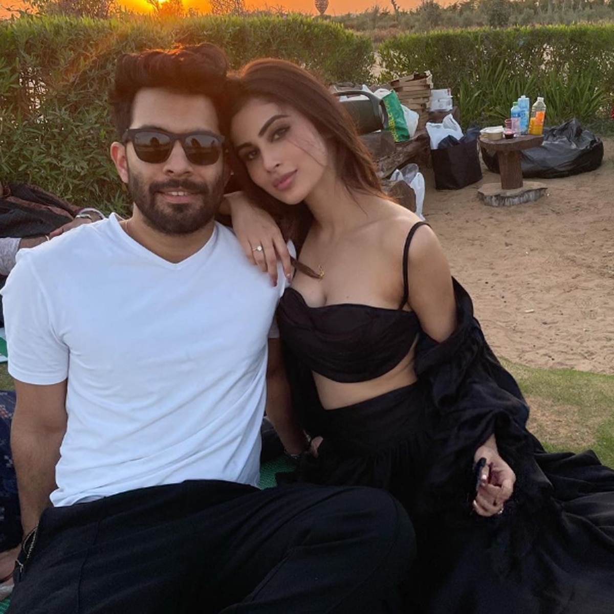 मौनी रॉय और सूरज नांबियार