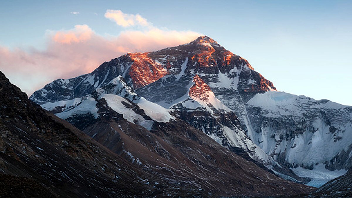 Mount Everest Glacier Melting