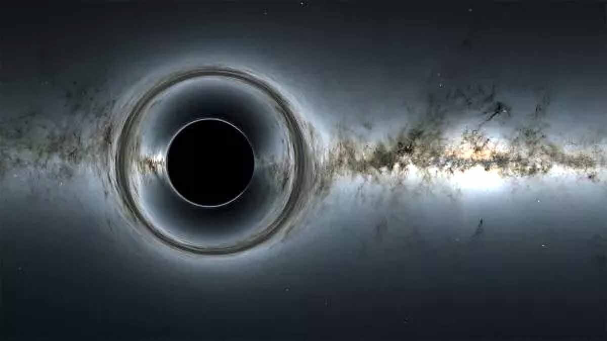 invisible black hole