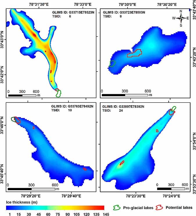 Pangong Lake Glaciers Melting