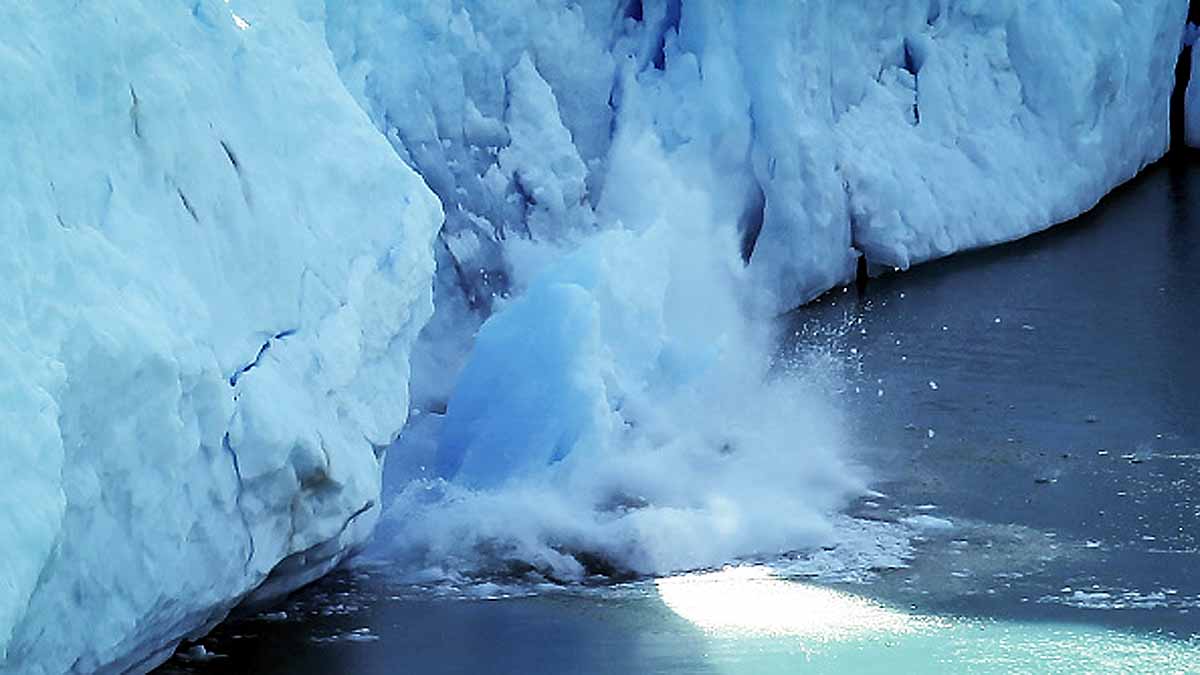 Pangong Lake Glaciers Melting
