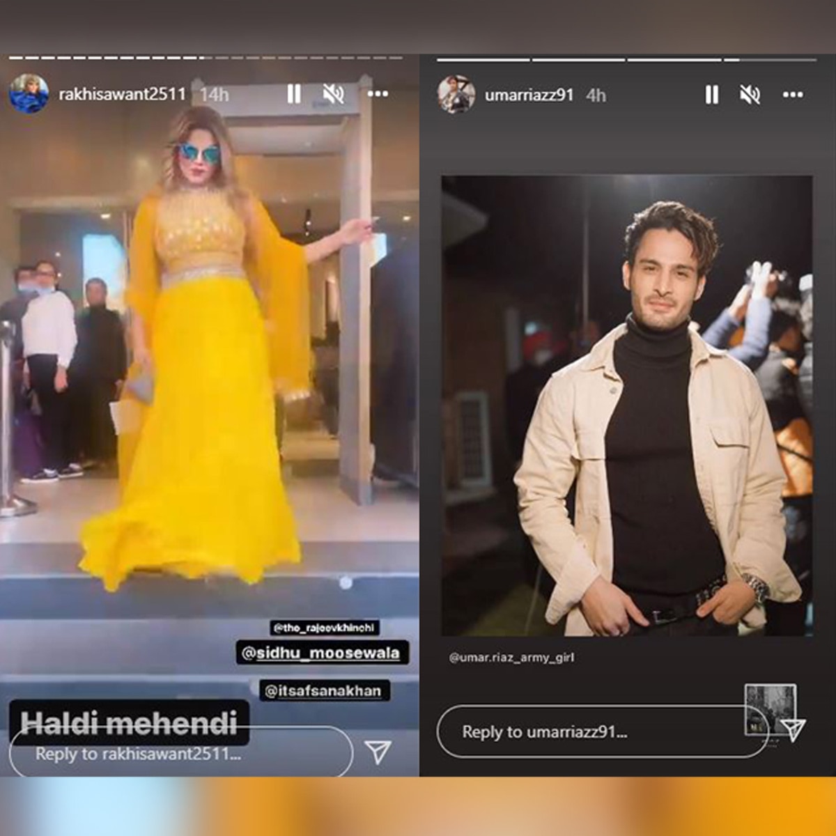 राखी सावंत-उमर रियाज 