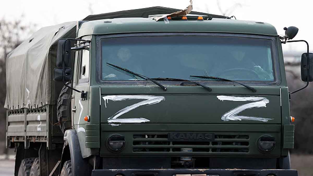 Z Symbol Russian Vehicle