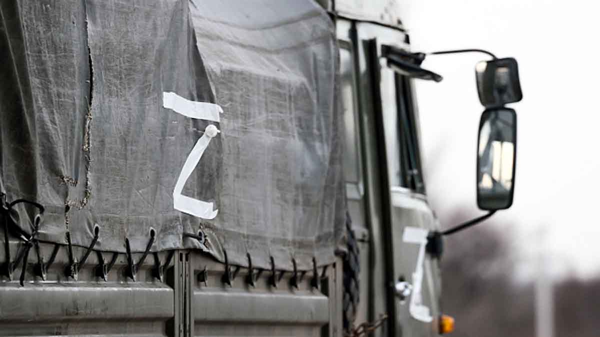 Z Symbol Russian Vehicle
