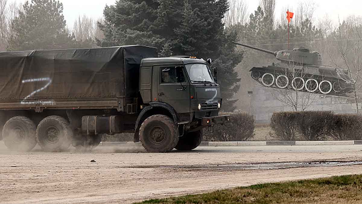 Z Symbol Russian Vehicle