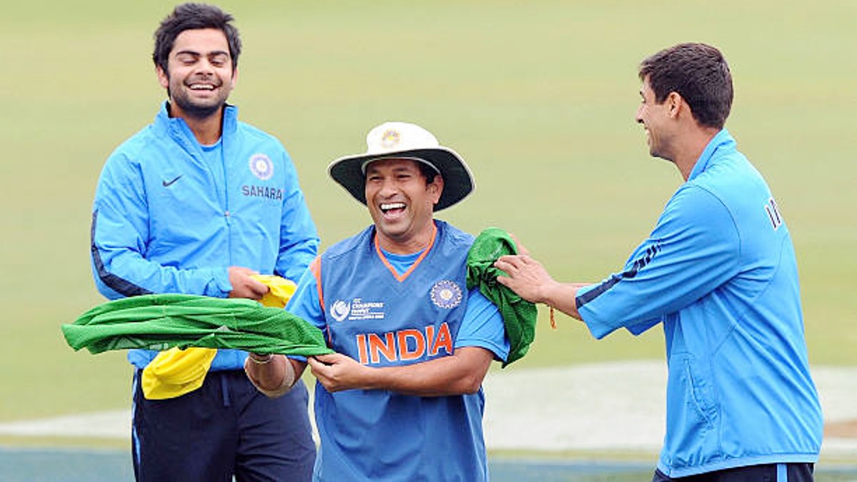 Kohli, Sachin & Ashish Nehra