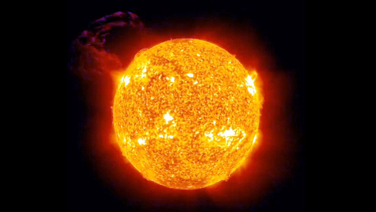 Sun Erupted non stop