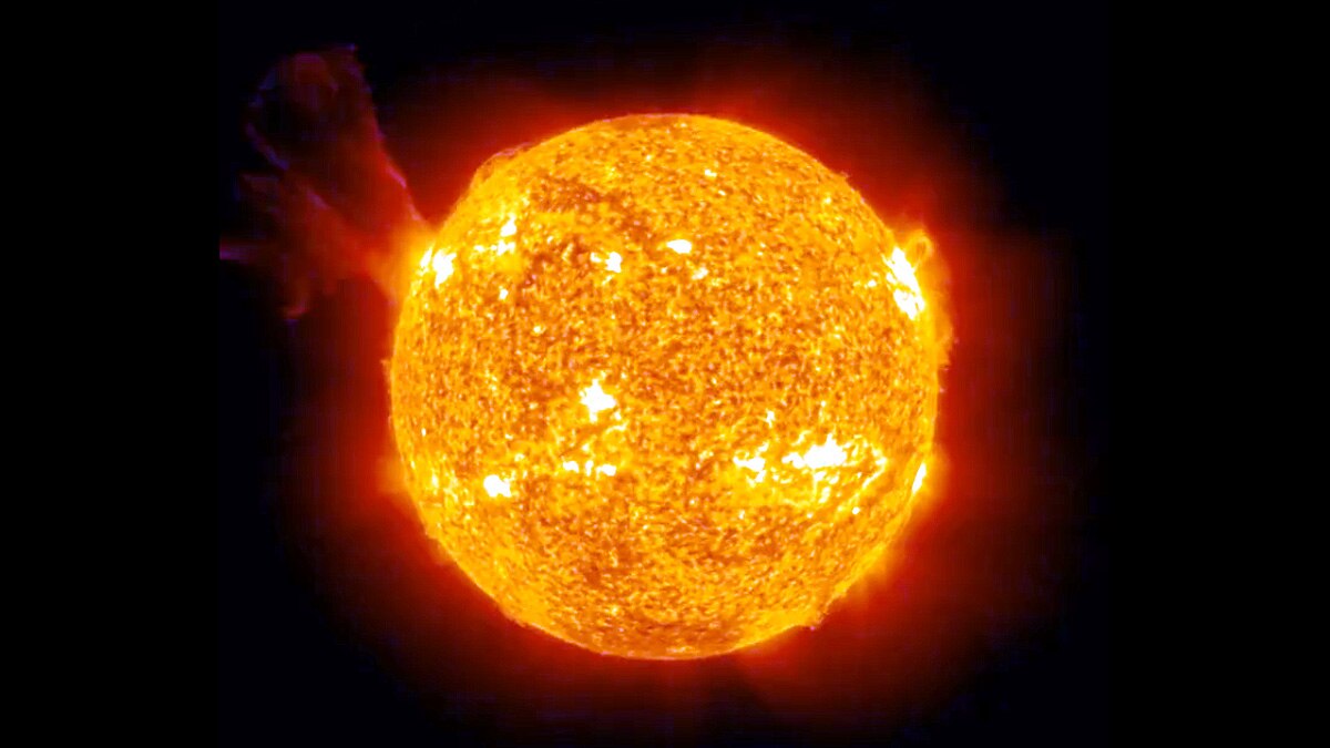 Sun Erupted non stop