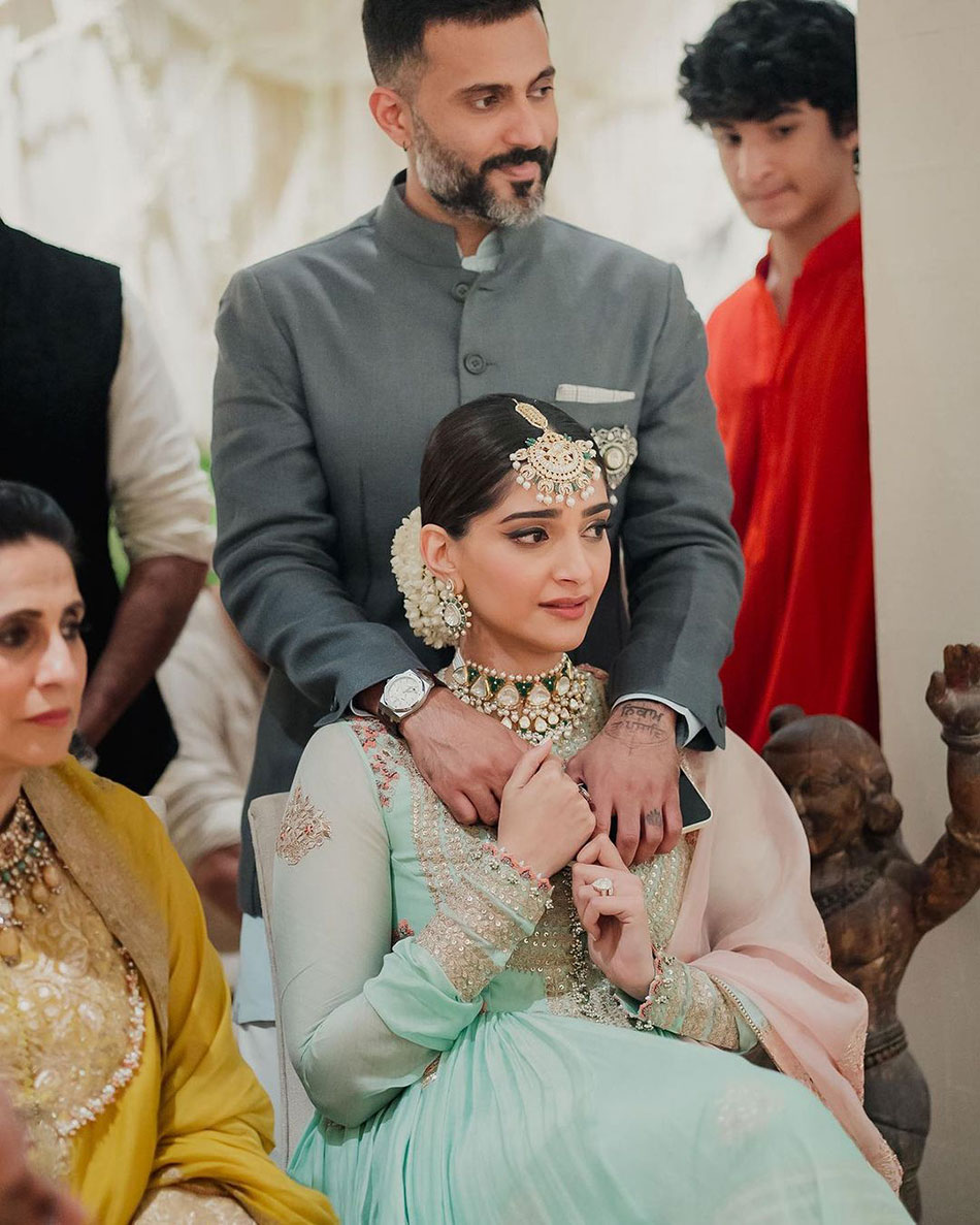 सोनम कपूर और आनंद आहूजा