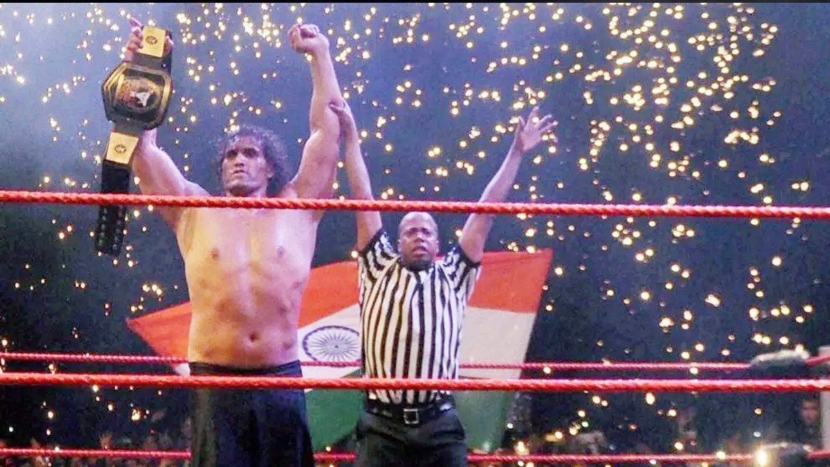 The Great Khali win Smackdown