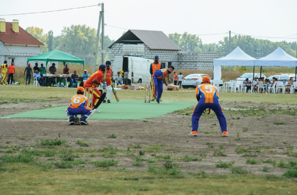 Cricket In ukraine football
