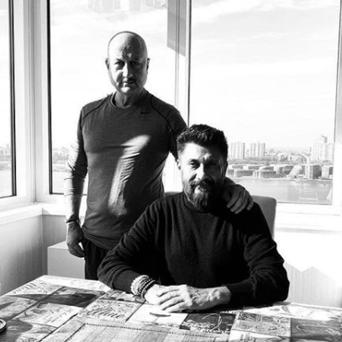 विवेक अग्निहोत्री, अनुपम खेर