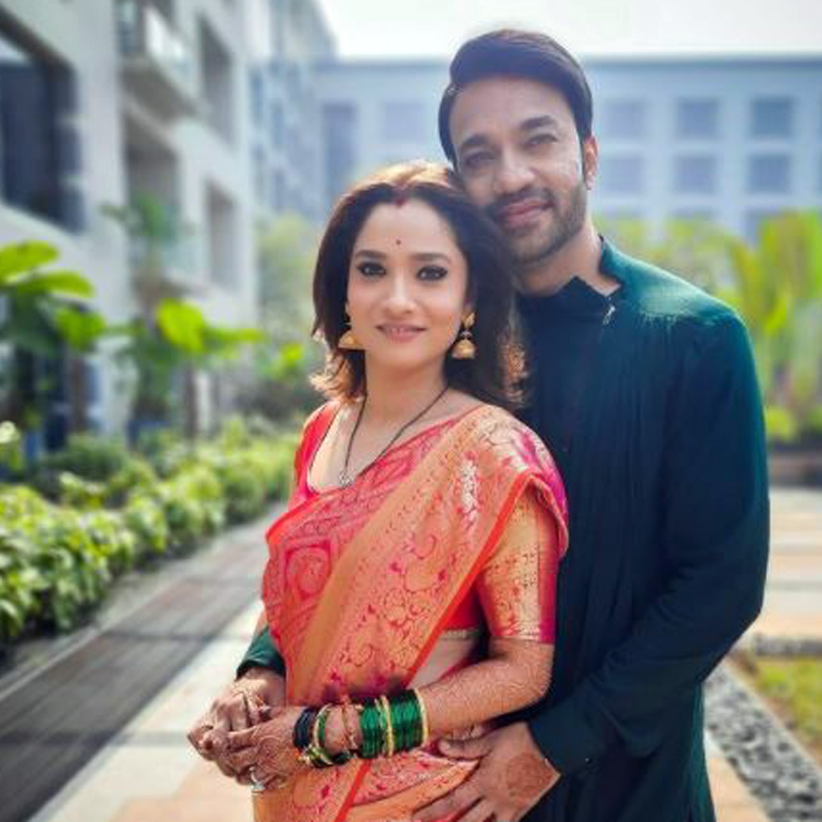 अंकिता लोखंडे और विक्की जैन