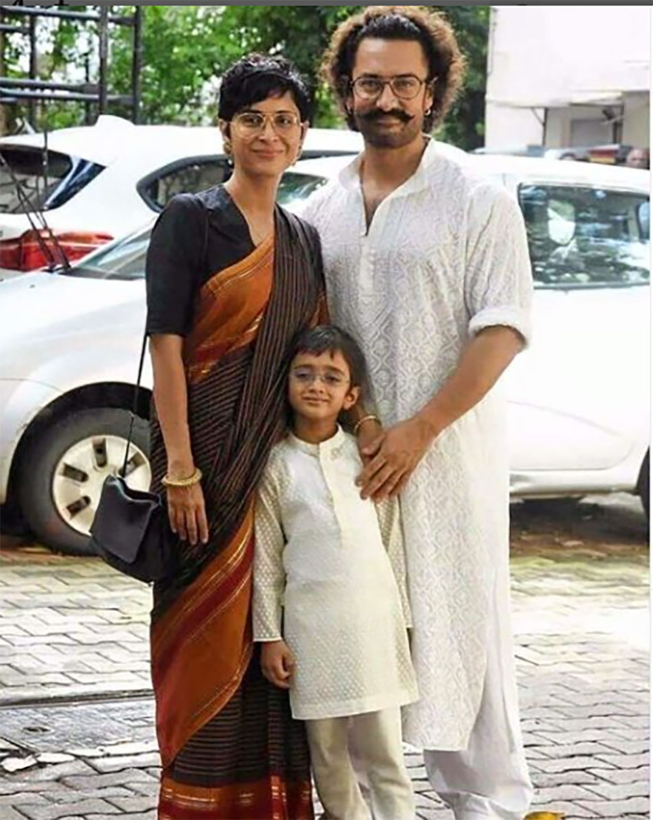 किरण राव, आमिर खान, आजाद राव खान