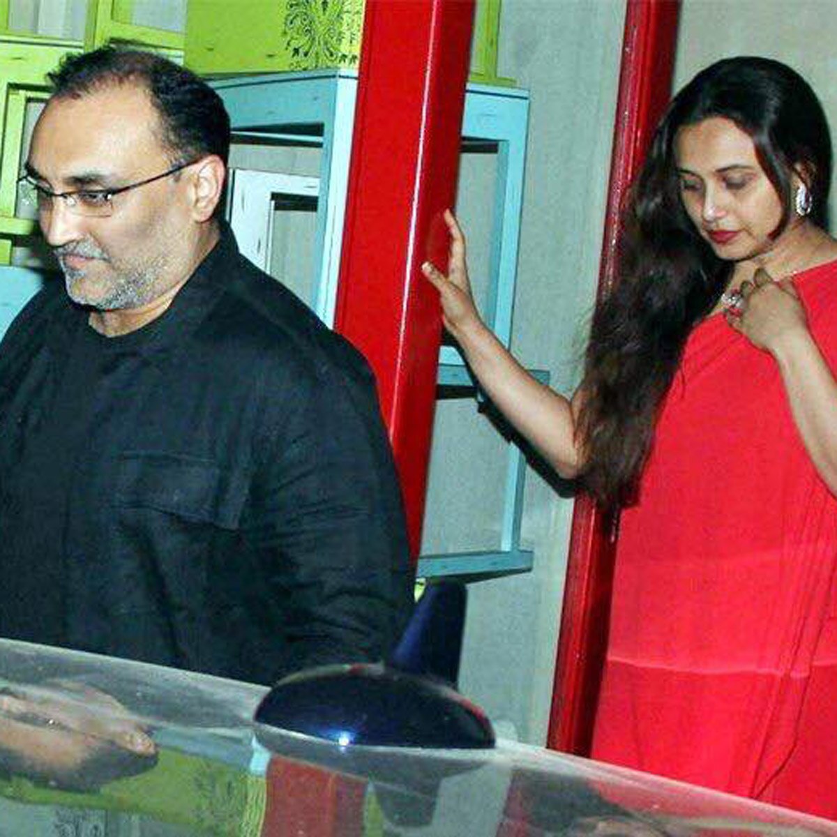 आदित्य चोपड़ा संग रानी मुखर्जी