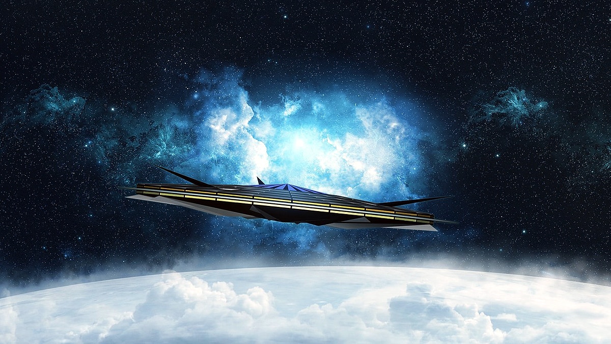 Alien UFO Peru Google Earth