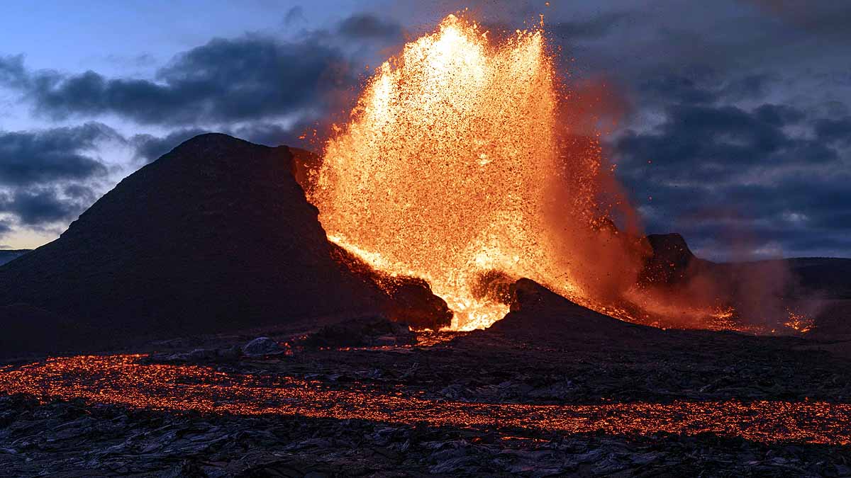 volcanic eruptions ice age