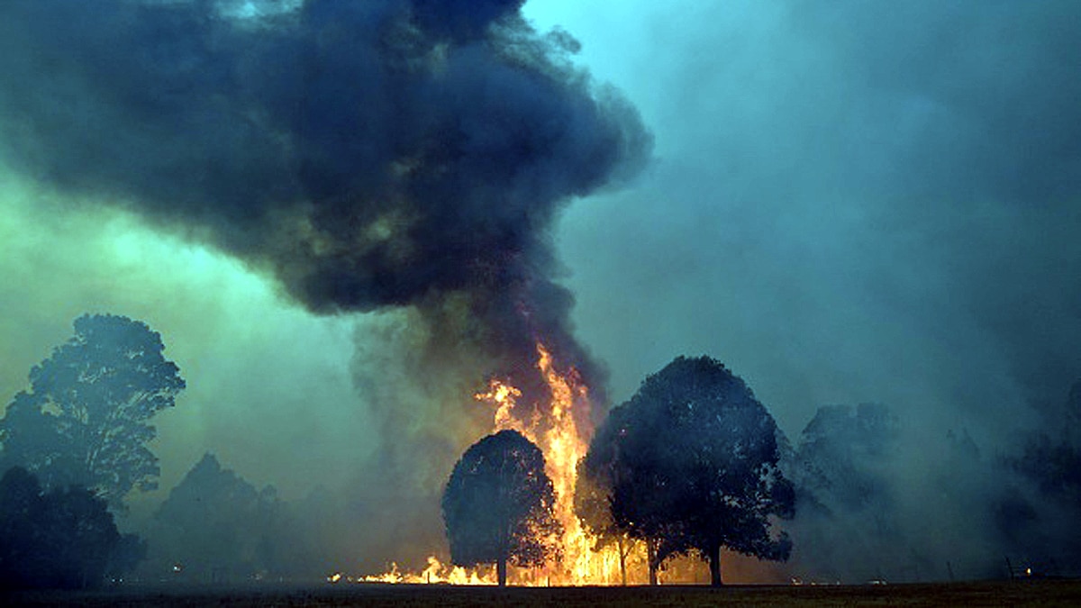 Australia Wild Fire Ozone Layer
