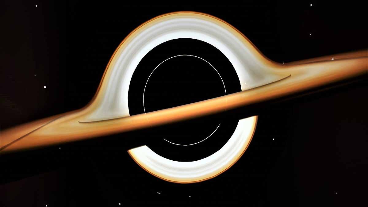 Black holes collision space time