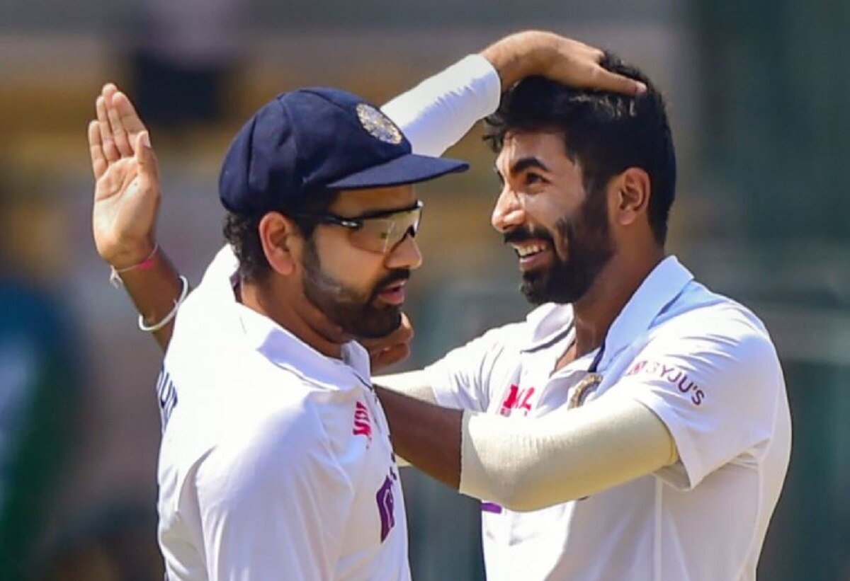 Rohit Sharma and Jasprit Bumrah (PTI)