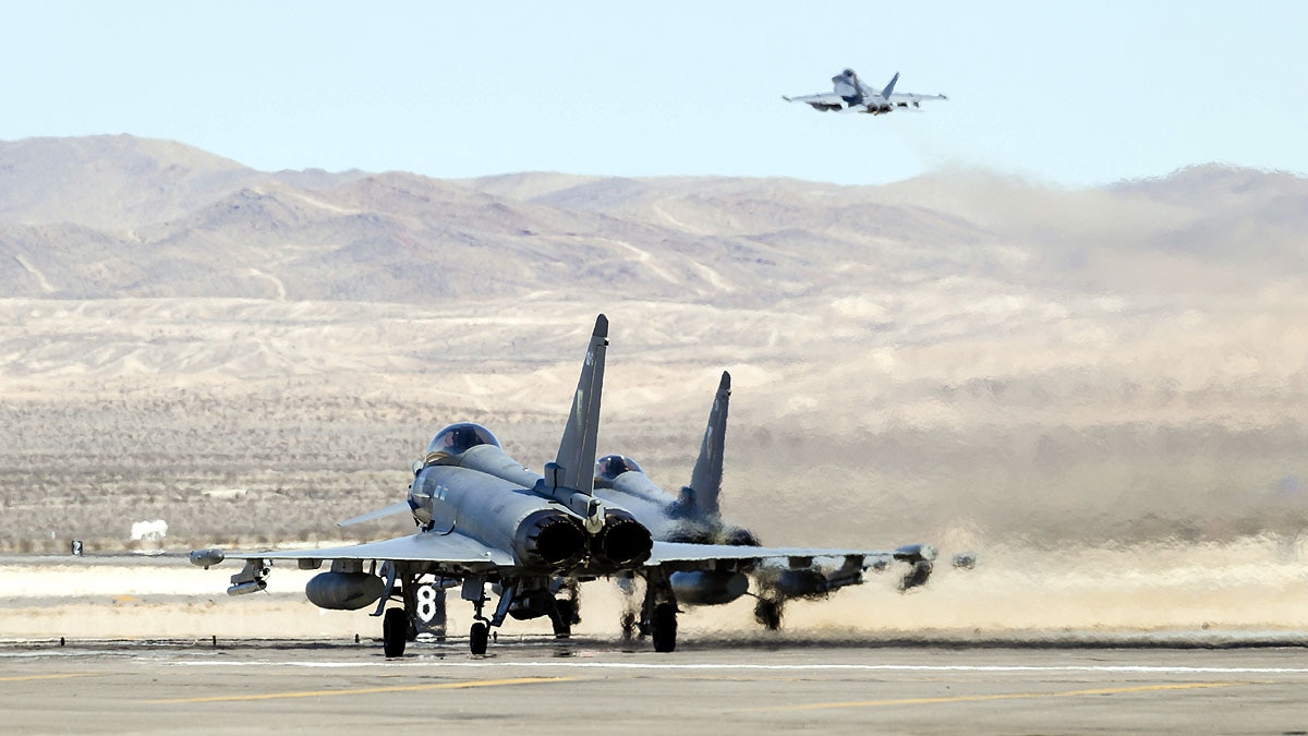 Electronic Attack fighter jets