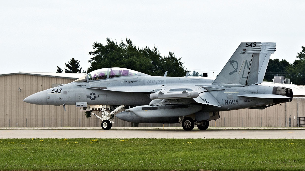 Electronic Attack fighter jets