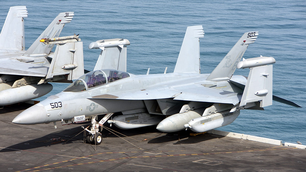 Electronic Attack fighter jets