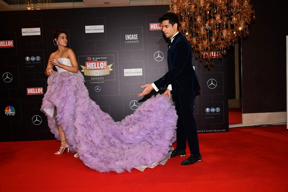 सिद्धार्थ मल्होत्रा और कृति सेनन 