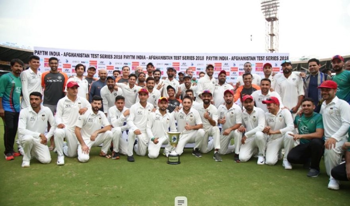 India vs Afghanistan in June 2018 (BCCI)