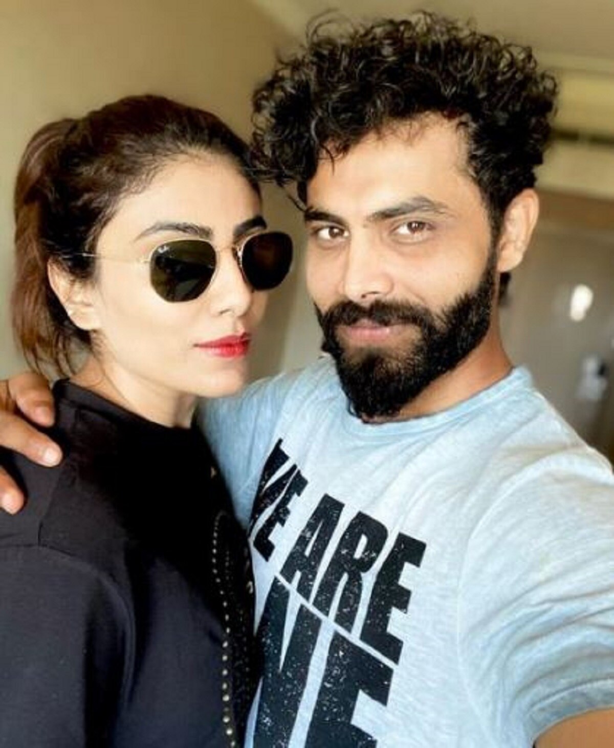 Ravindra Jadeja with Rivaba Jadeja (Instagram/ravindra.jadeja)