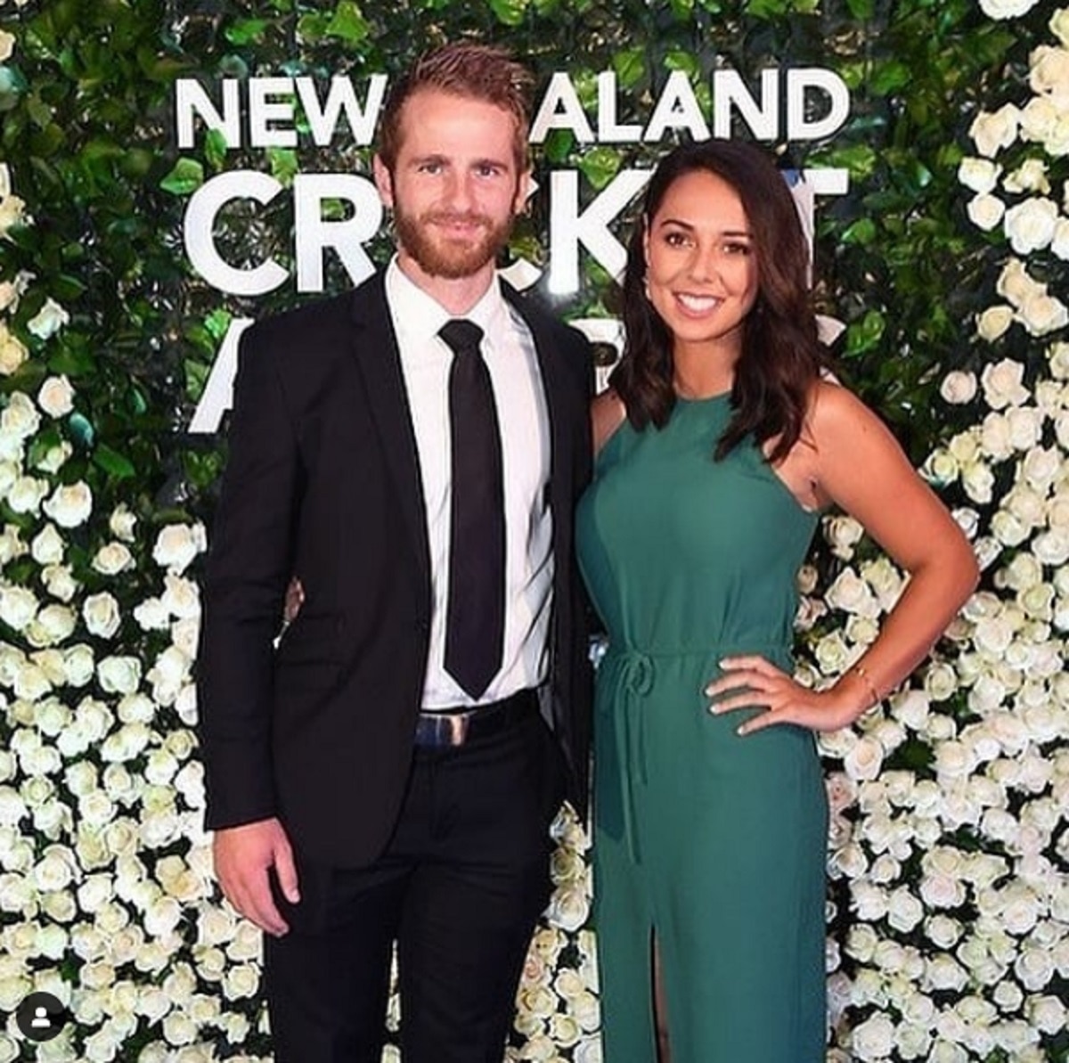 kane williamson with Wife