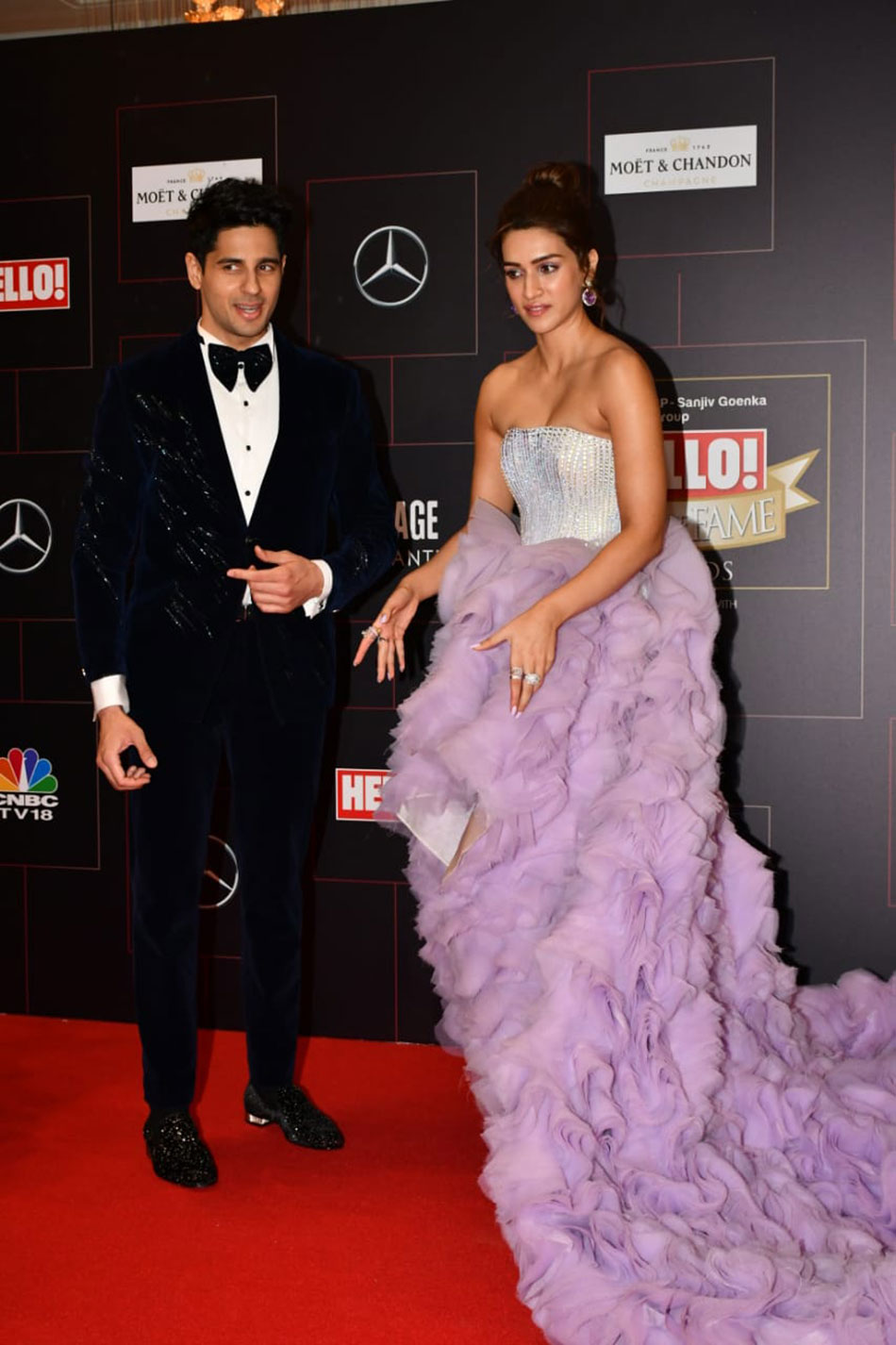 कृत‍ि सेनन-स‍िद्धार्थ मल्होत्रा 