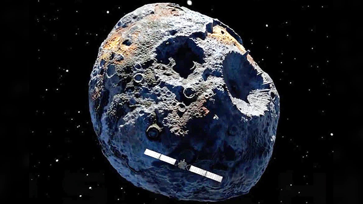 NASA SpaceX Psyche Falcon