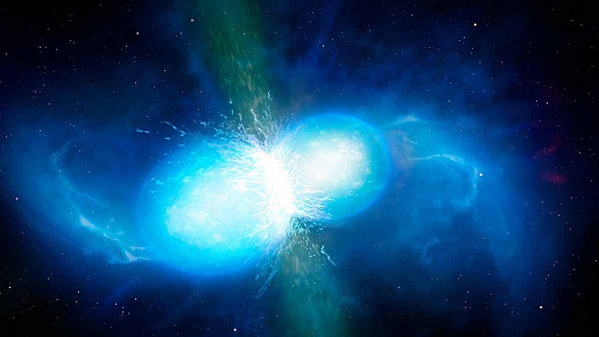 Kilonova explosion form eye