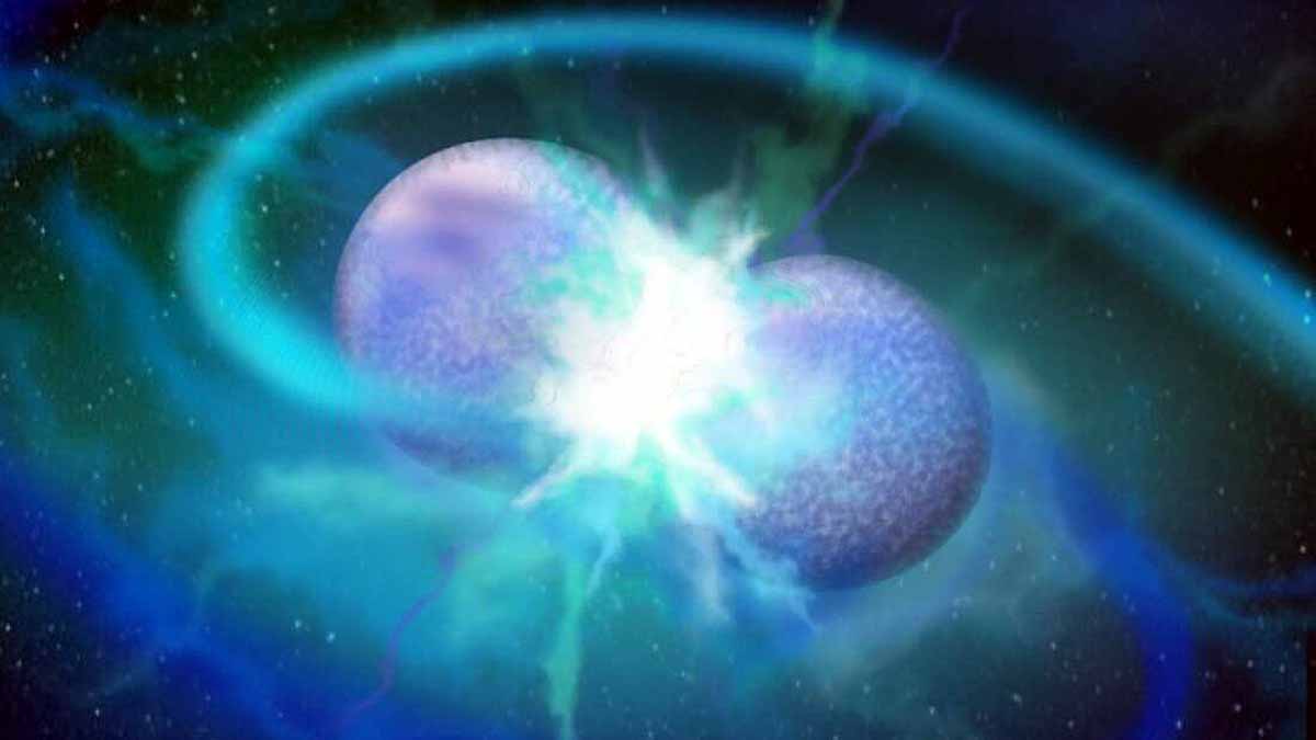 Kilonova explosion form eye