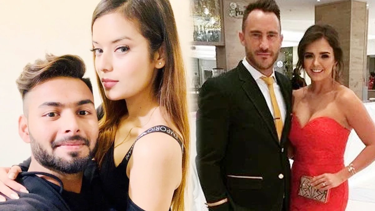 Rishabh and Faf Du plasis