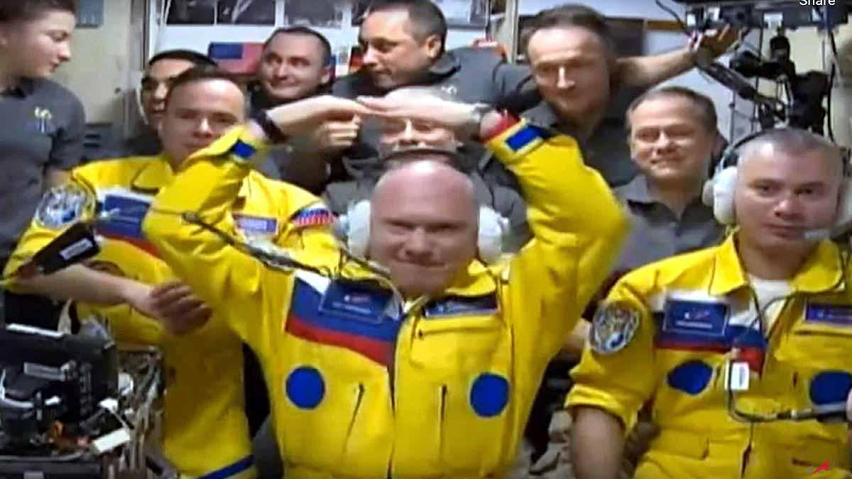 Russia space station Soyuz