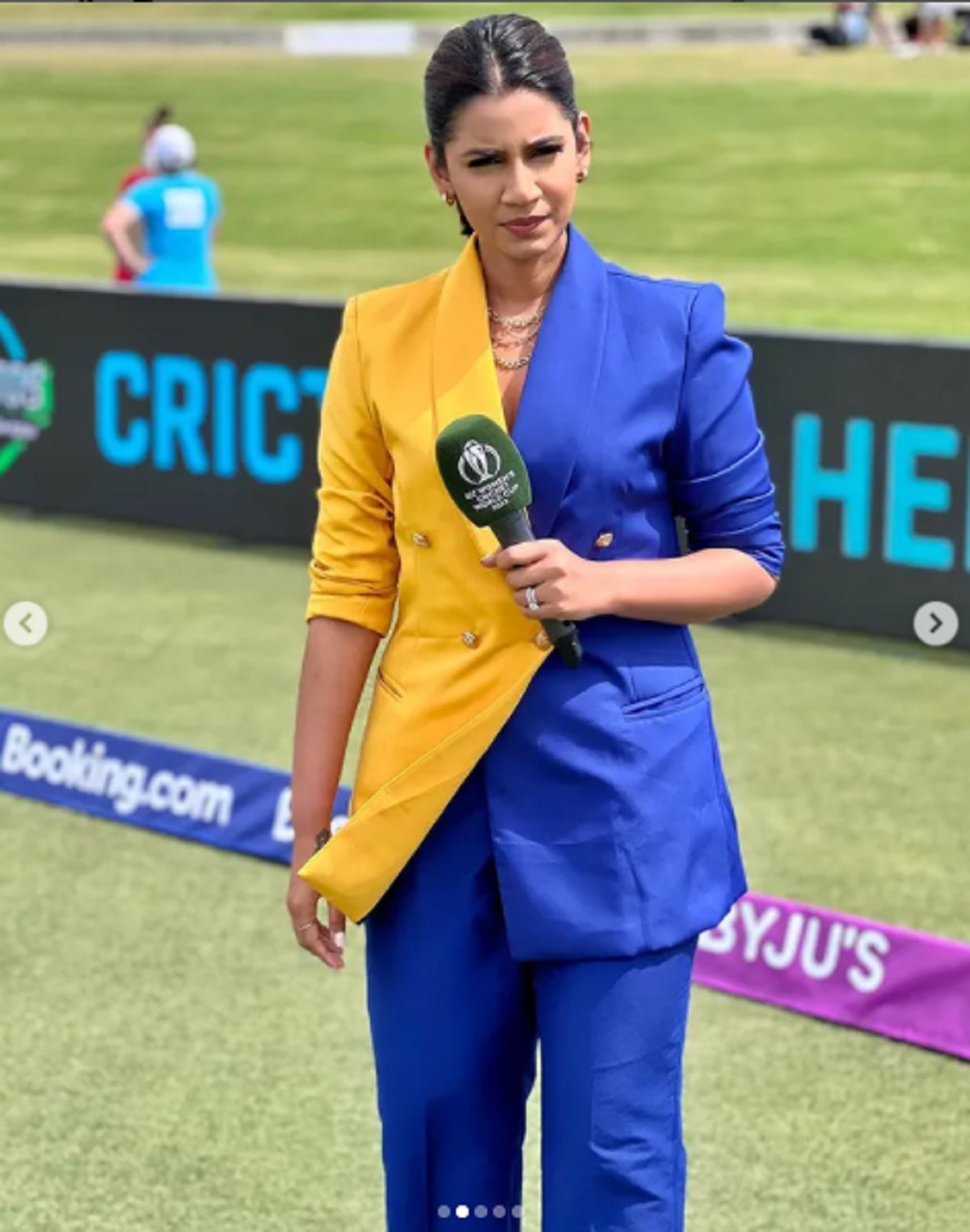 Sanjana Ganeshan world cup